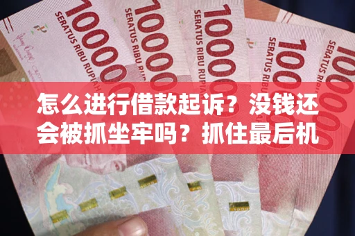 济南怎么进行借款起诉？没钱还会被抓坐牢吗？抓住最后机会！