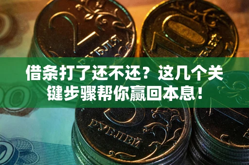 济南借条打了还不还？这几个关键步骤帮你赢回本息！