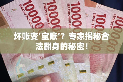 济南坏账变‘宝账’？专家揭秘合法翻身的秘密！