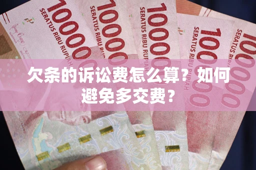济南欠条的诉讼费怎么算？如何避免多交费？