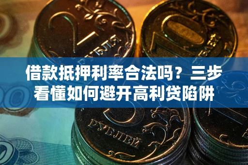 济南借款抵押利率合法吗？三步看懂如何避开高利贷陷阱