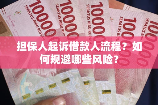 济南担保人起诉借款人流程？如何规避哪些风险？