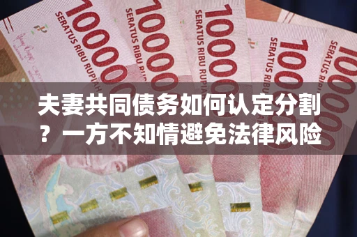 济南夫妻共同债务如何认定分割？一方不知情避免法律风险必看！